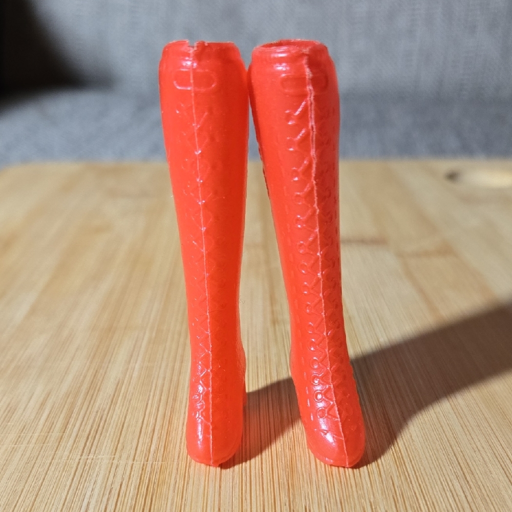 Red Doll Knee-High Boots